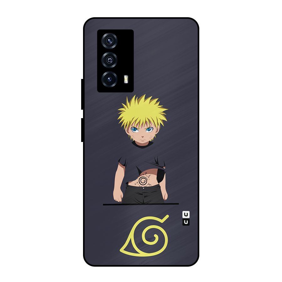 Naruto Kid Metal Back Case for iQOO Z5