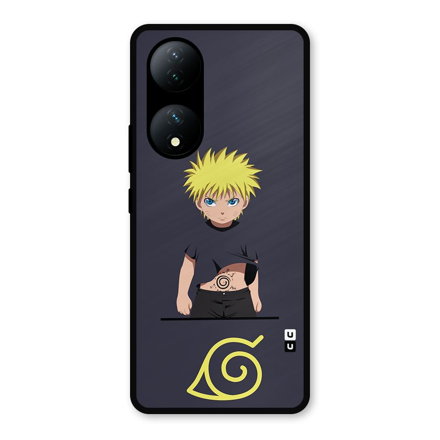 Naruto Kid Metal Back Case for iQOO Z7