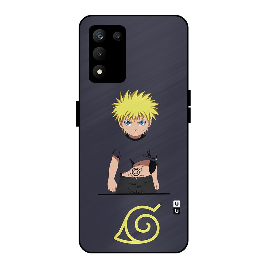 Naruto Kid Metal Back Case for realme 9 5G SE