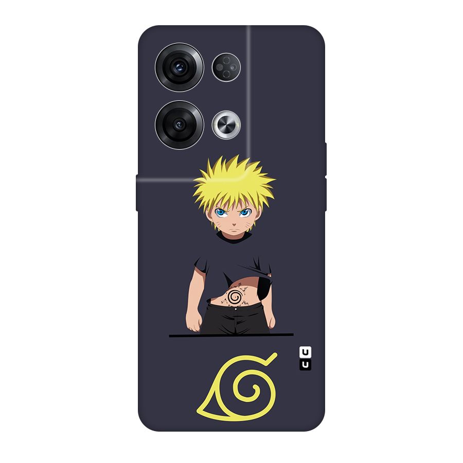 Naruto Kid Original Polycarbonate Back Case for Oppo Reno8 Pro 5G