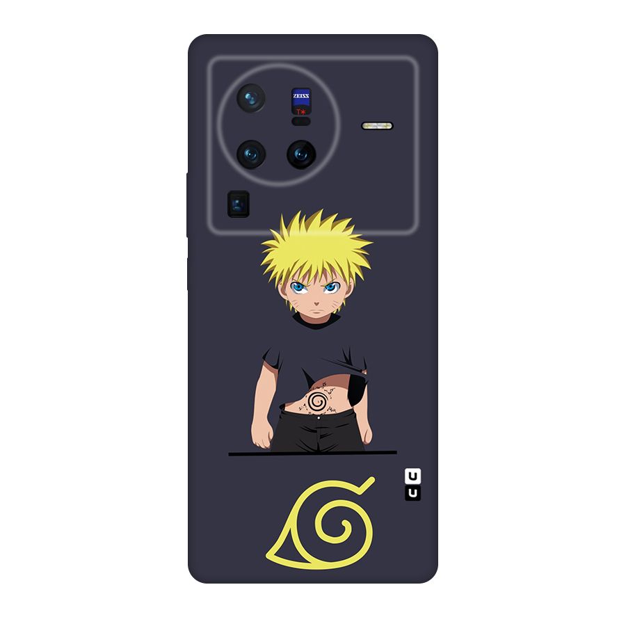 Naruto Kid Original Polycarbonate Back Case for Vivo X80
