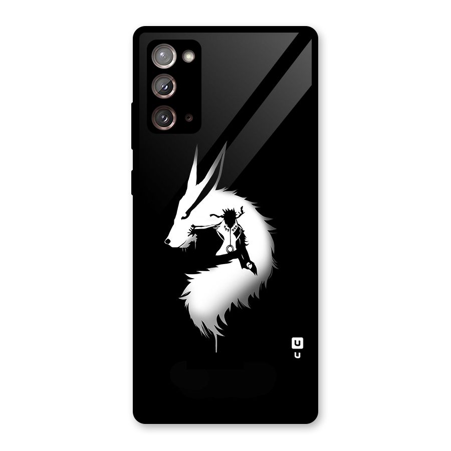 Naruto Kurama Mode Glass Back Case for Galaxy Note 20