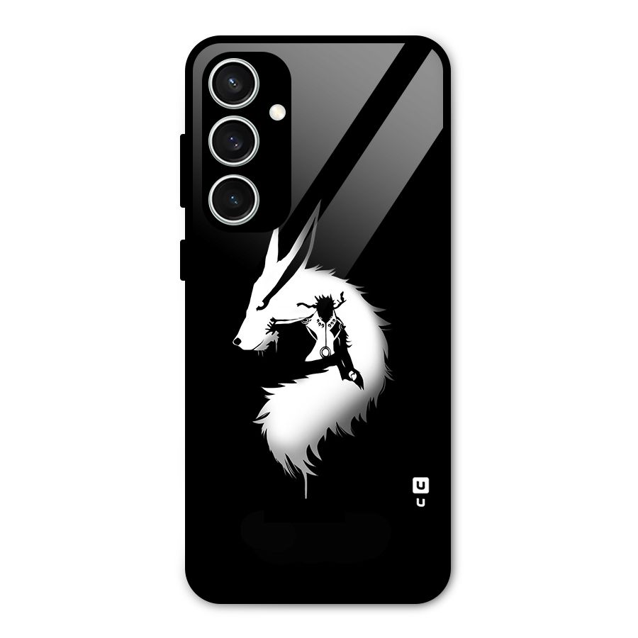 Naruto Kurama Mode Glass Back Case for Galaxy S23 FE