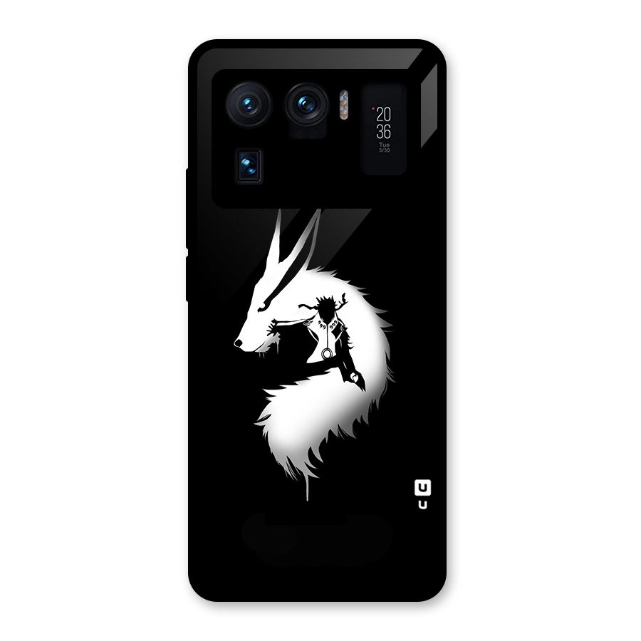 Naruto Kurama Mode Glass Back Case for Mi 11 Ultra