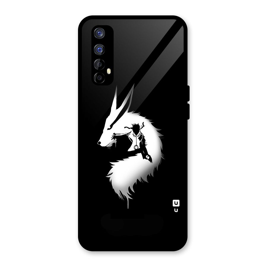 Naruto Kurama Mode Glass Back Case for Realme 7