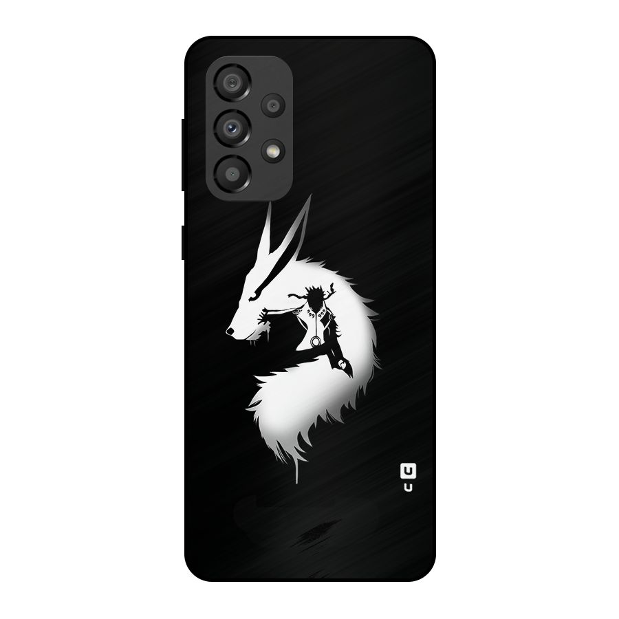Naruto Kurama Mode Metal Back Case for Galaxy A33 5G