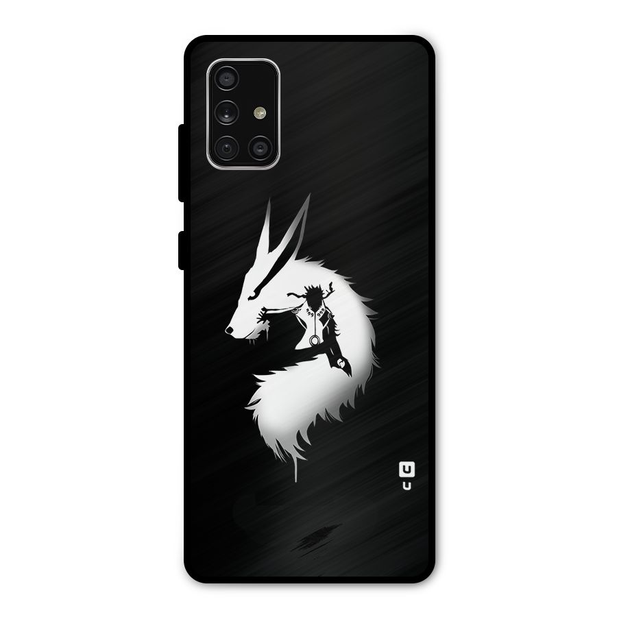 Naruto Kurama Mode Metal Back Case for Galaxy A71