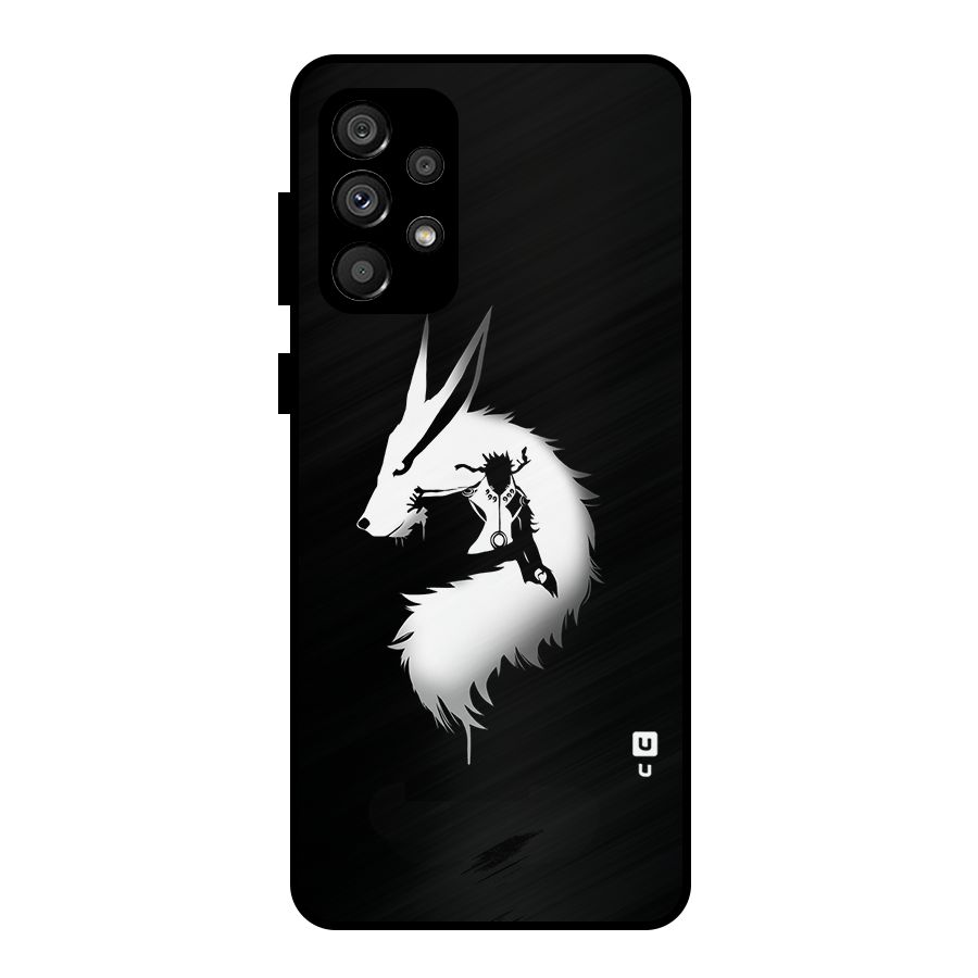 Naruto Kurama Mode Metal Back Case for Galaxy A73 5G