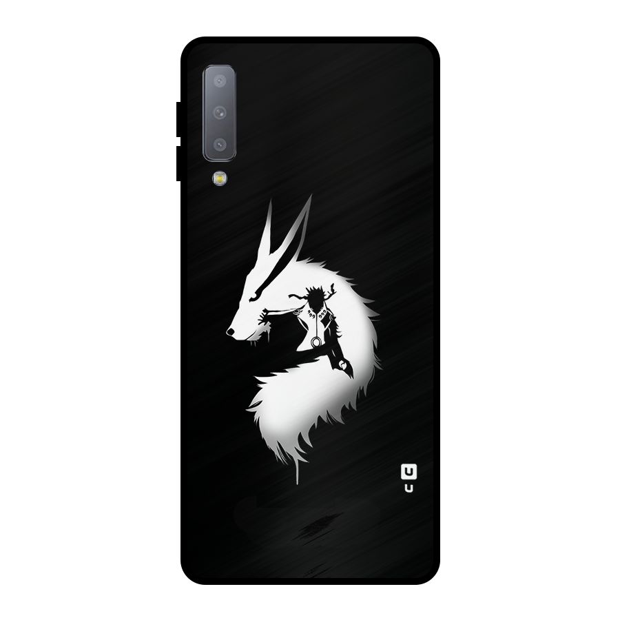 Naruto Kurama Mode Metal Back Case for Galaxy A7 (2018)