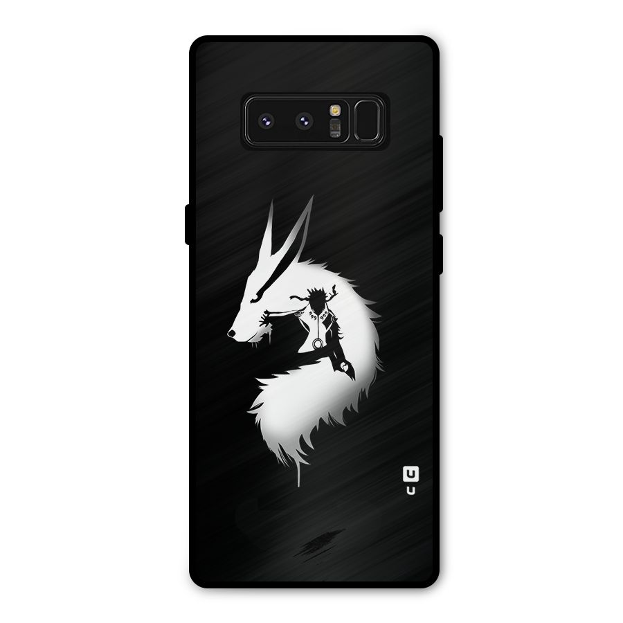 Naruto Kurama Mode Metal Back Case for Galaxy Note 8