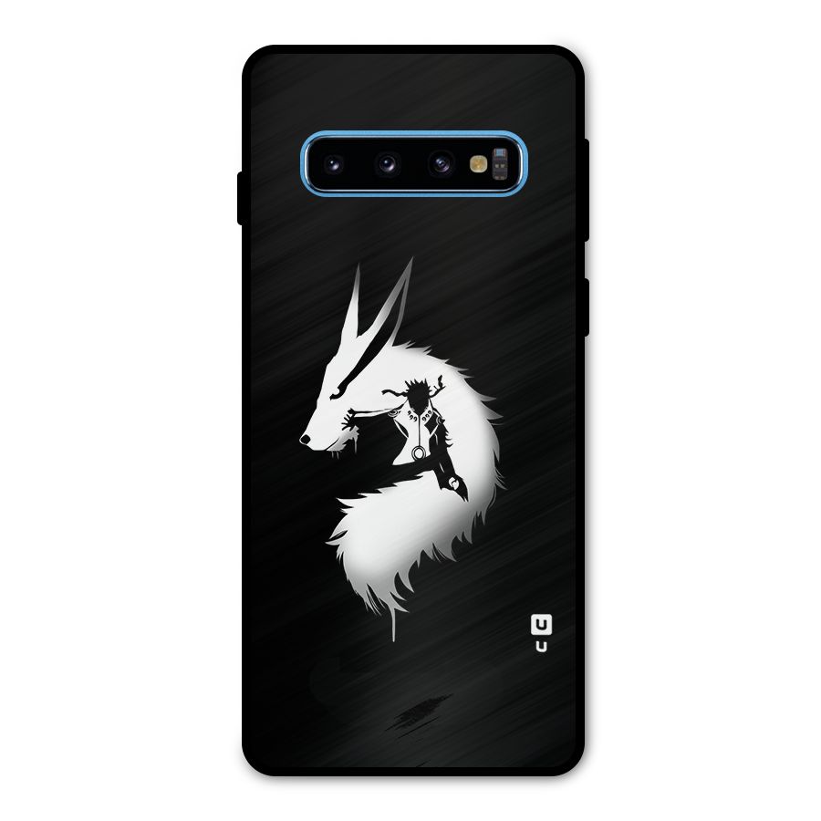 Naruto Kurama Mode Metal Back Case for Galaxy S10