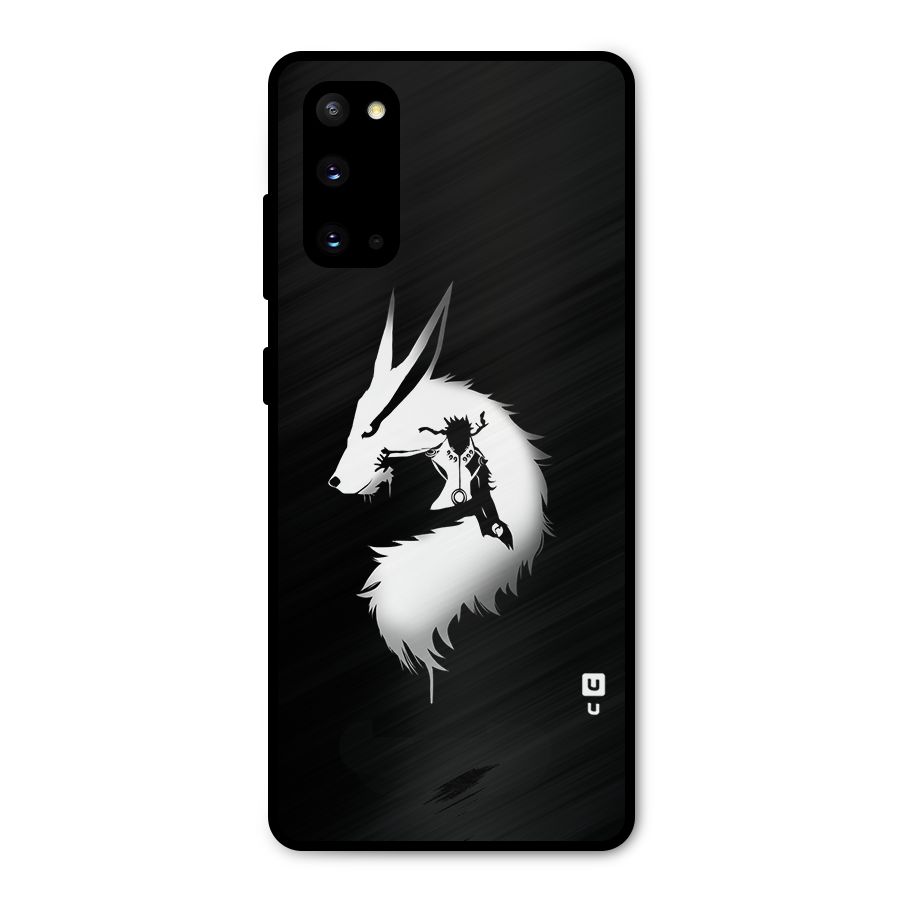 Naruto Kurama Mode Metal Back Case for Galaxy S20