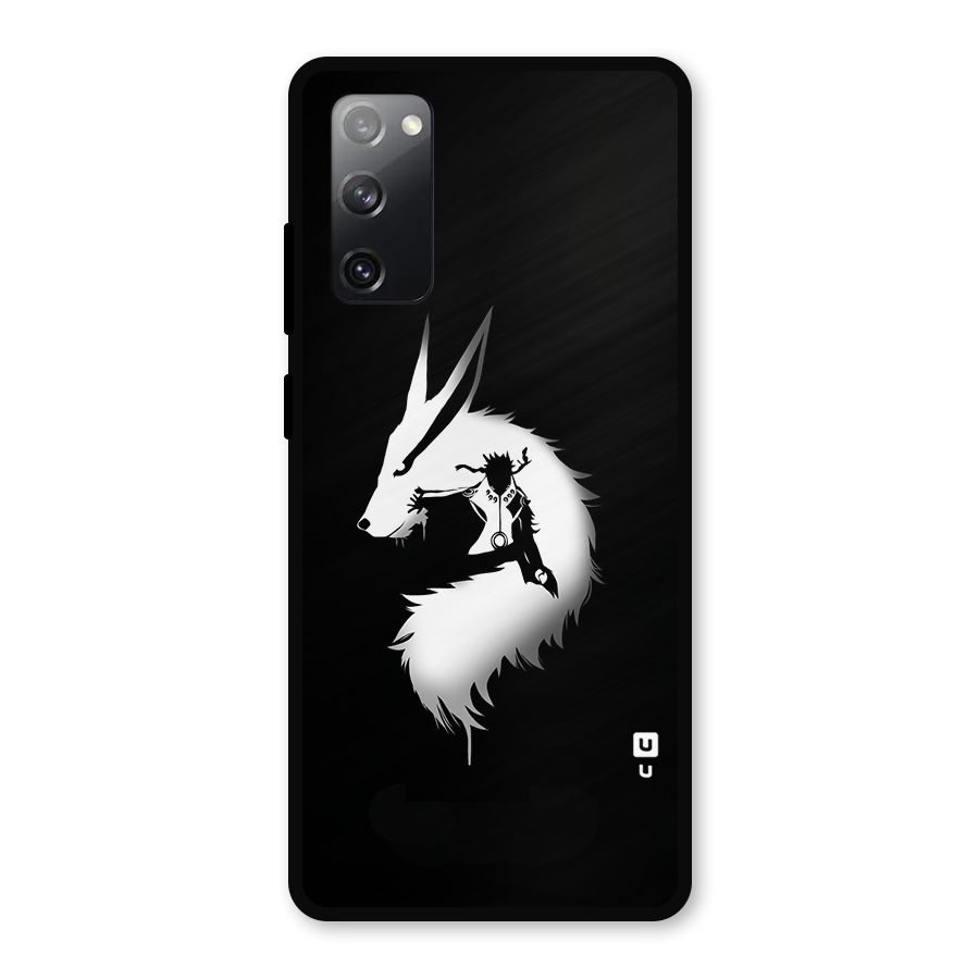 Naruto Kurama Mode Metal Back Case for Galaxy S20 FE