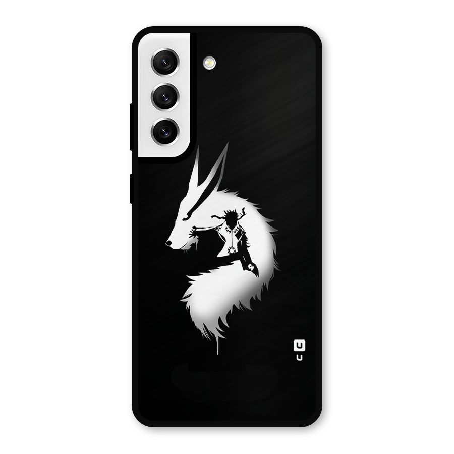 Naruto Kurama Mode Metal Back Case for Galaxy S21 FE 5G