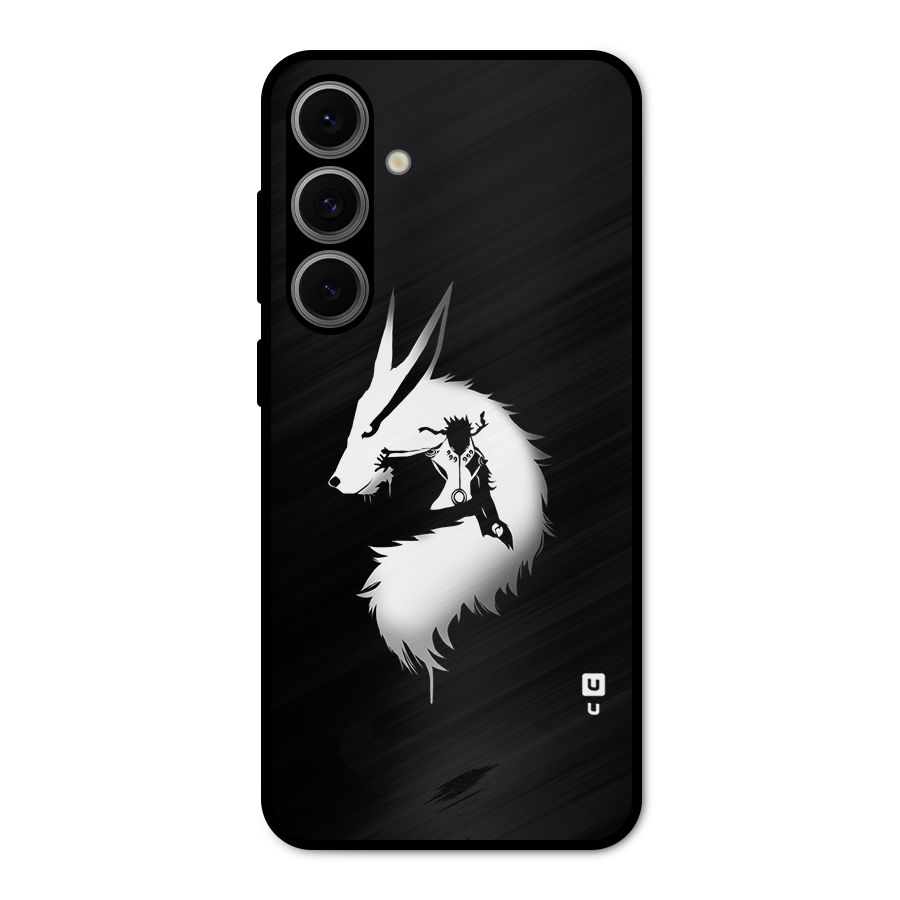 Naruto Kurama Mode Metal Back Case for Galaxy S24 FE