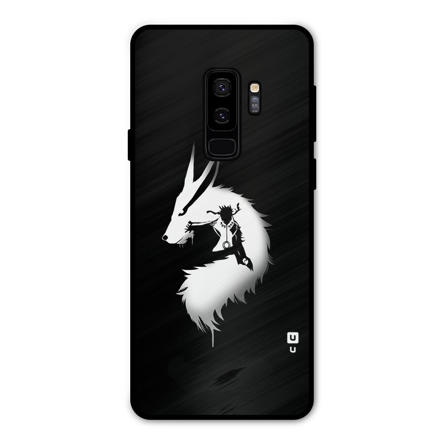 Naruto Kurama Mode Metal Back Case for Galaxy S9 Plus