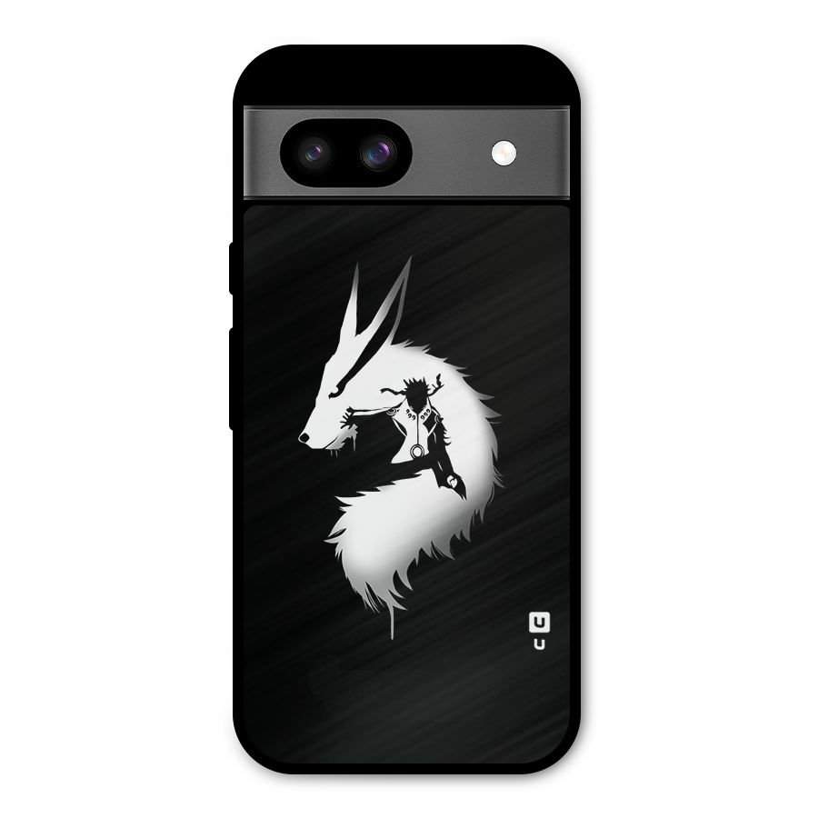 Naruto Kurama Mode Metal Back Case for Google Pixel 8a