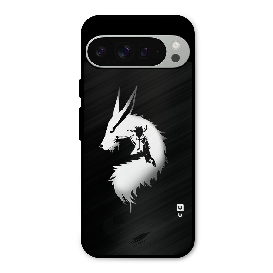 Naruto Kurama Mode Metal Back Case for Google Pixel 9 Pro XL