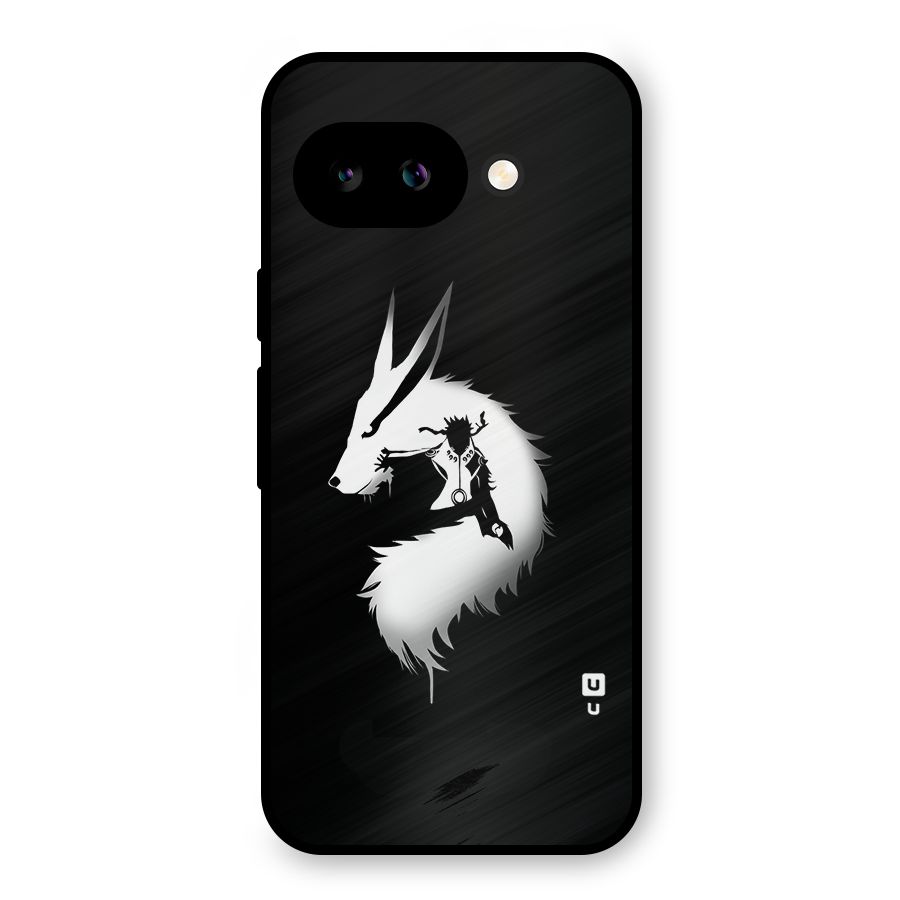 Naruto Kurama Mode Metal Back Case for Google Pixel 9a