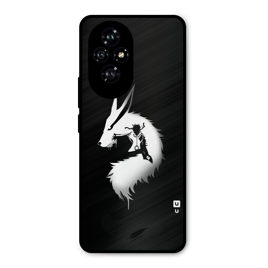 Naruto Kurama Mode Metal Back Case for Honor 200