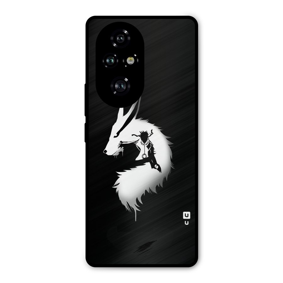 Naruto Kurama Mode Metal Back Case for Honor 200 Pro