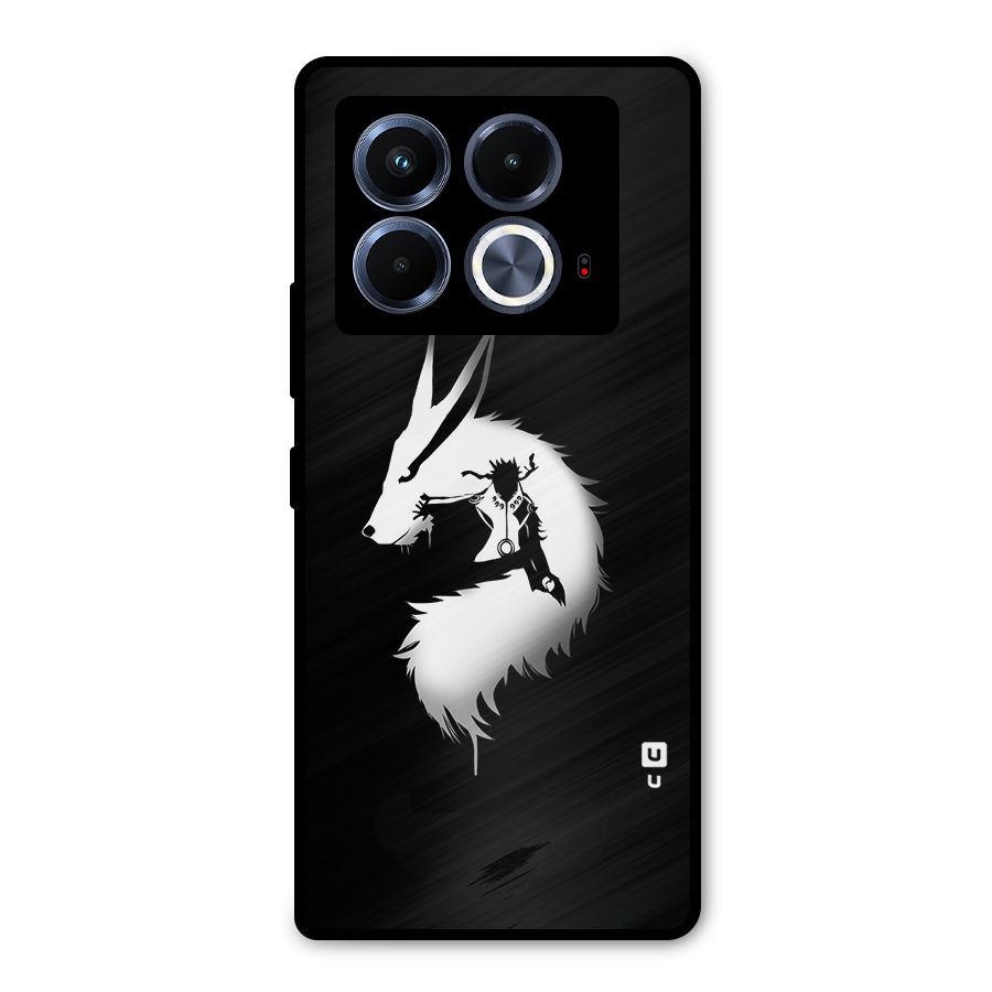 Naruto Kurama Mode Metal Back Case for Infinix Note 40 5G