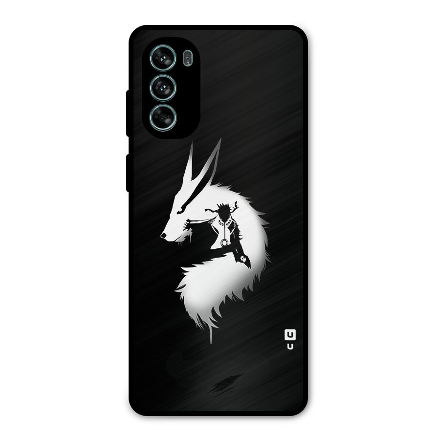 Naruto Kurama Mode Metal Back Case for Moto G62