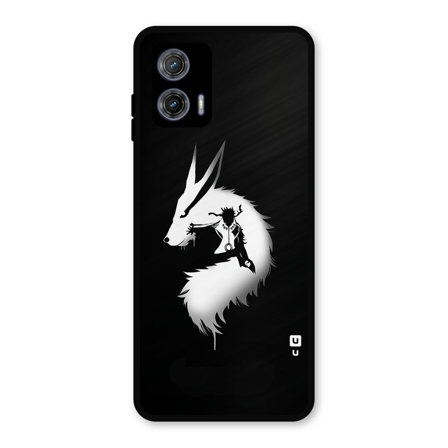 Naruto Kurama Mode Metal Back Case for Moto G73