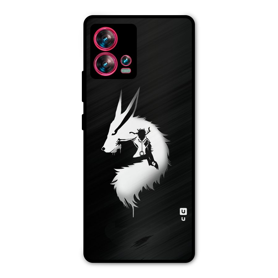 Naruto Kurama Mode Metal Back Case for Motorola Edge 30 Fusion