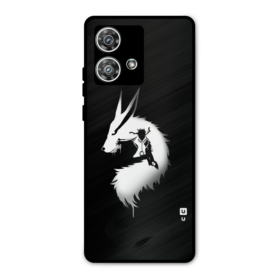 Naruto Kurama Mode Metal Back Case for Motorola Edge 40 Neo