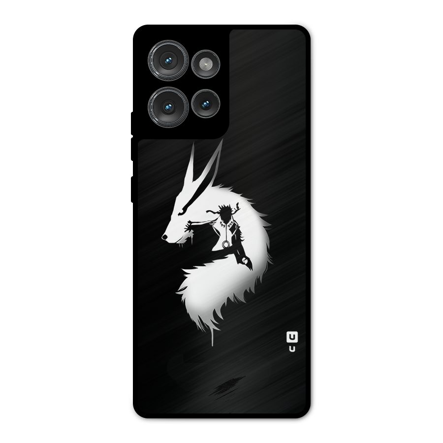 Naruto Kurama Mode Metal Back Case for Motorola Edge 50