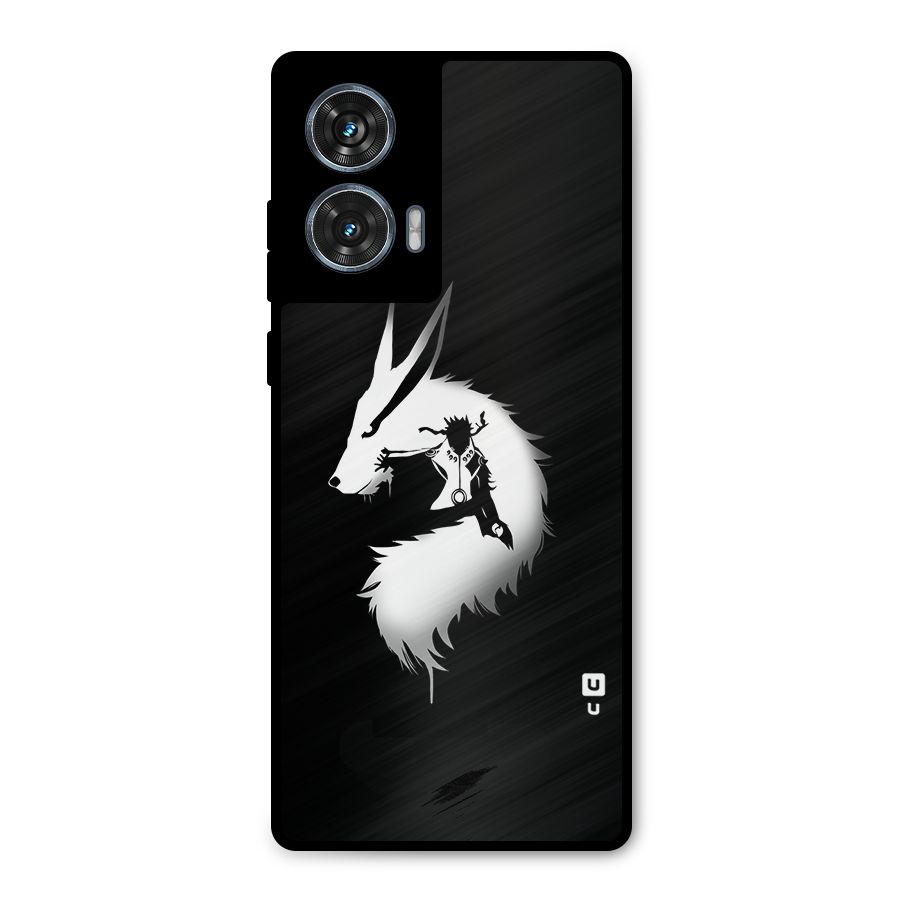 Naruto Kurama Mode Metal Back Case for Motorola Edge 50 Fusion