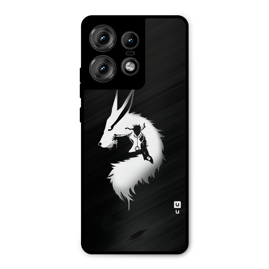 Naruto Kurama Mode Metal Back Case for Motorola Edge 50 Pro