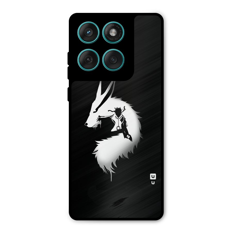 Naruto Kurama Mode Metal Back Case for Motorola Edge 60 Fusion