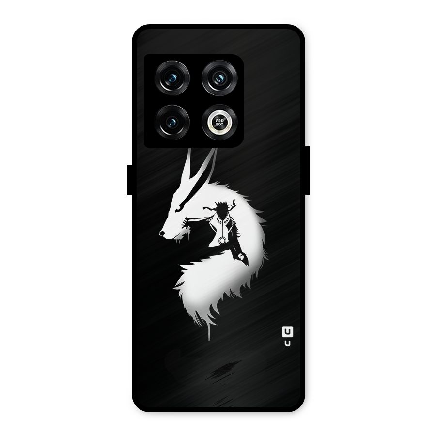 Naruto Kurama Mode Metal Back Case for OnePlus 10 Pro 5G