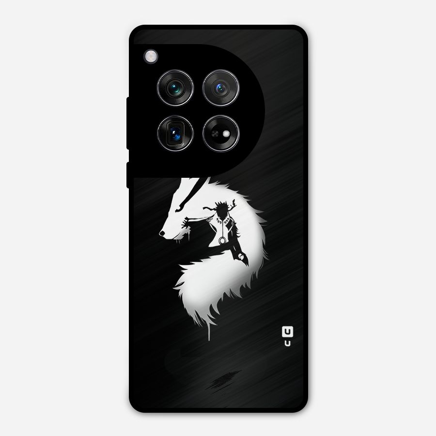Naruto Kurama Mode Metal Back Case for OnePlus 12