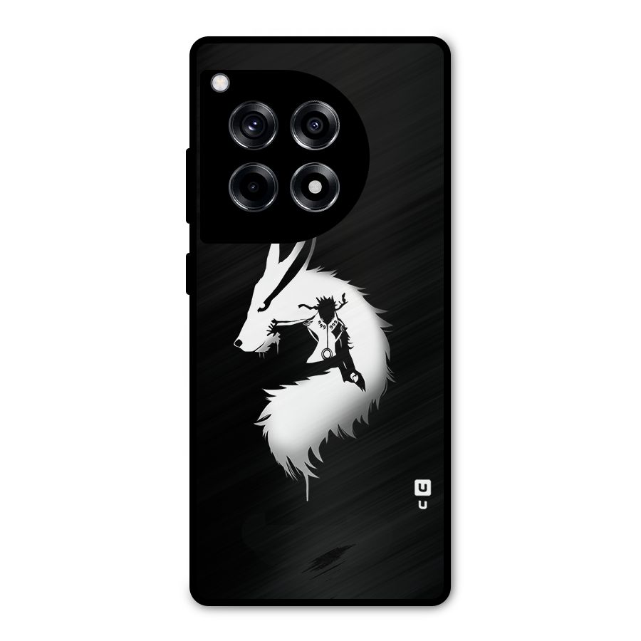 Naruto Kurama Mode Metal Back Case for OnePlus 12R