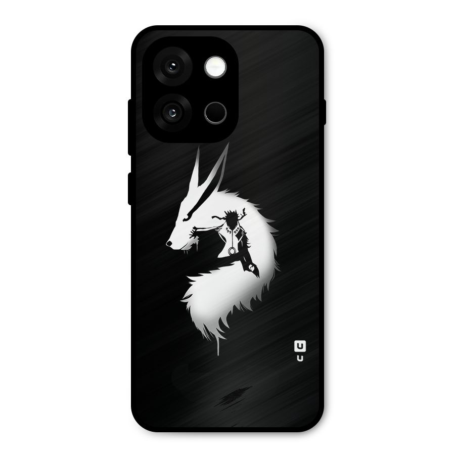 Naruto Kurama Mode Metal Back Case for OnePlus 13s