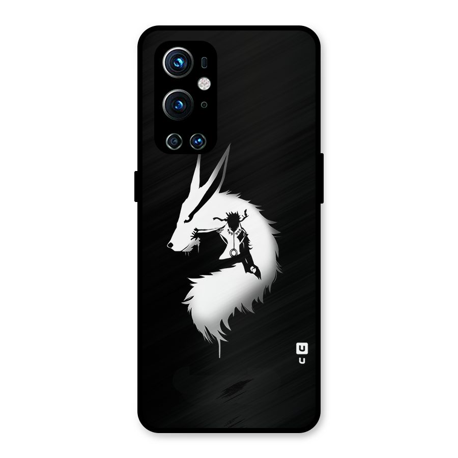 Naruto Kurama Mode Metal Back Case for OnePlus 9 Pro