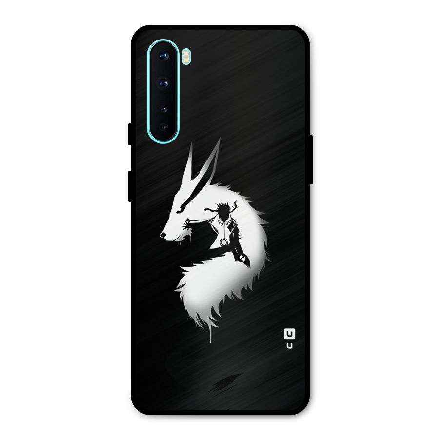 Naruto Kurama Mode Metal Back Case for OnePlus Nord