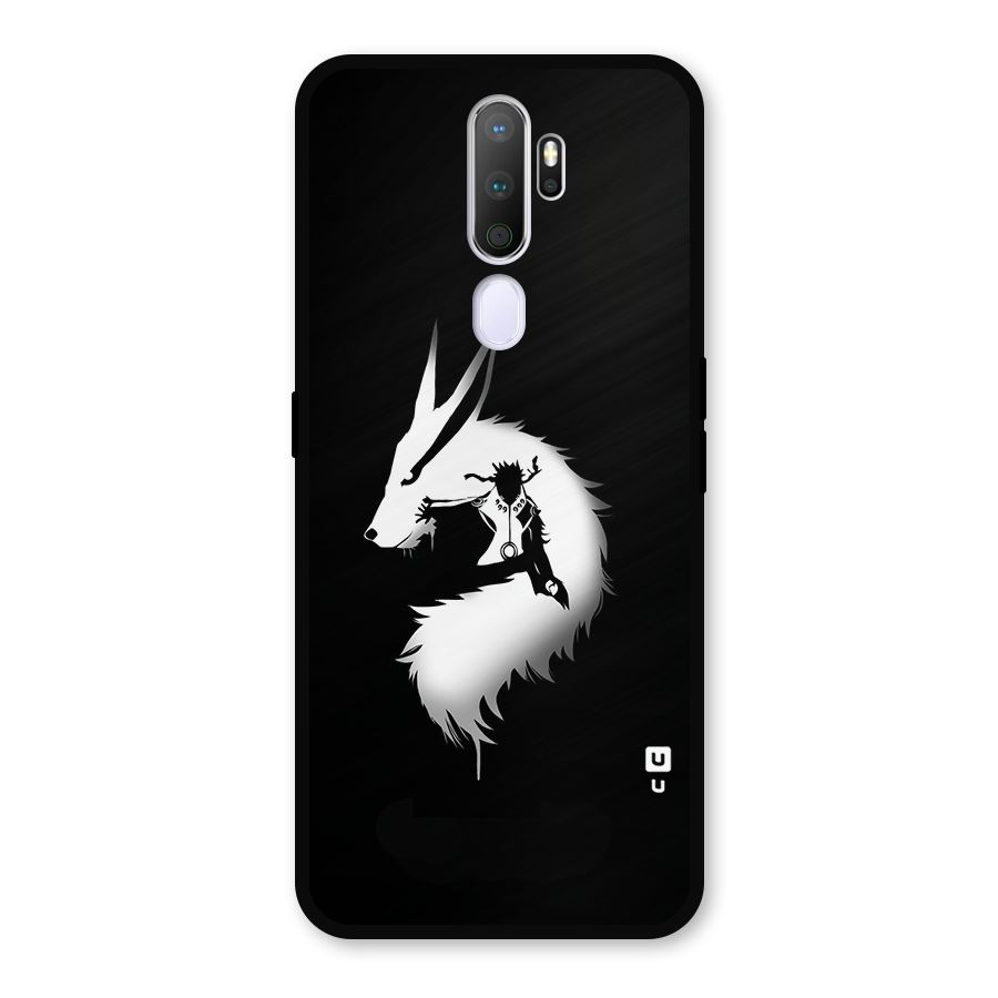Naruto Kurama Mode Metal Back Case for Oppo A9 (2020)