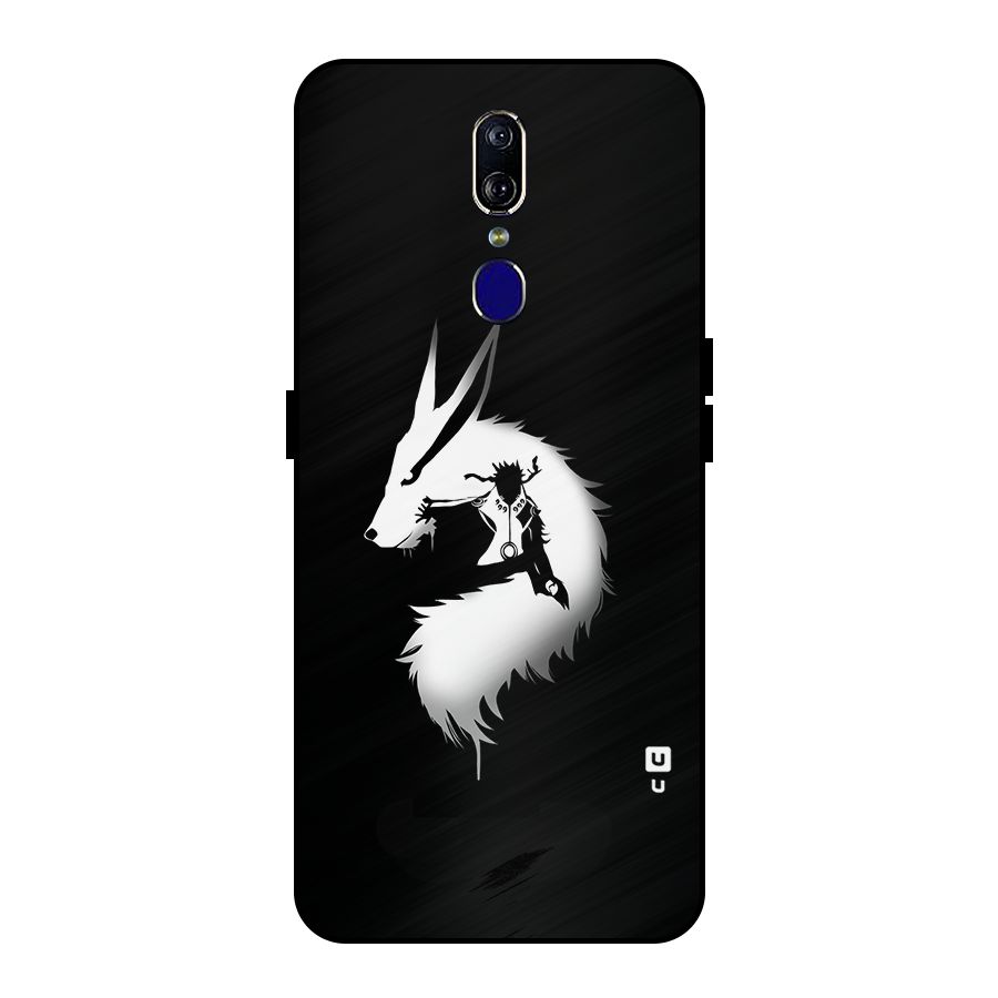 Naruto Kurama Mode Metal Back Case for Oppo F11