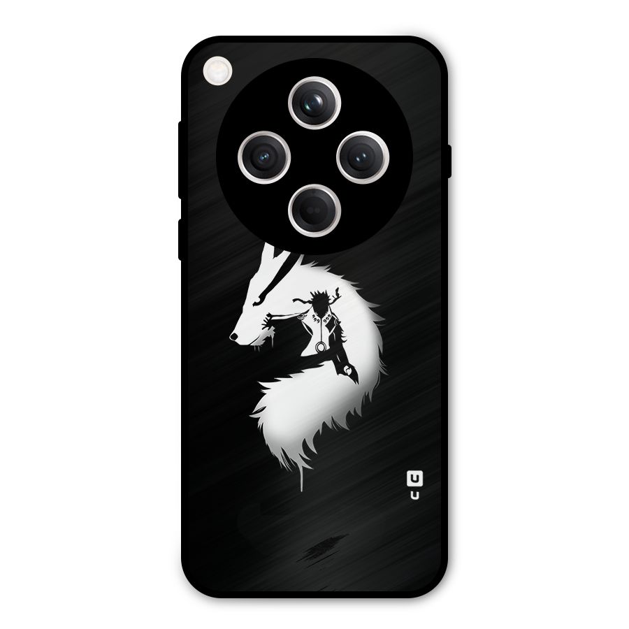 Naruto Kurama Mode Metal Back Case for Oppo Find X8