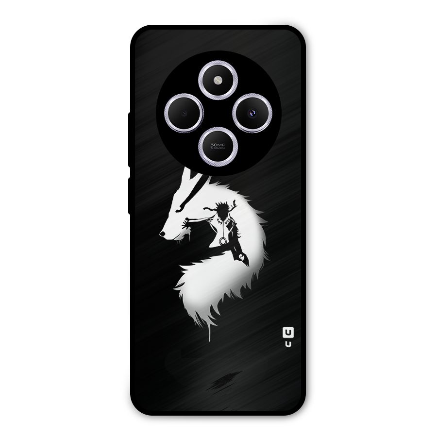 Naruto Kurama Mode Metal Back Case for Poco M7