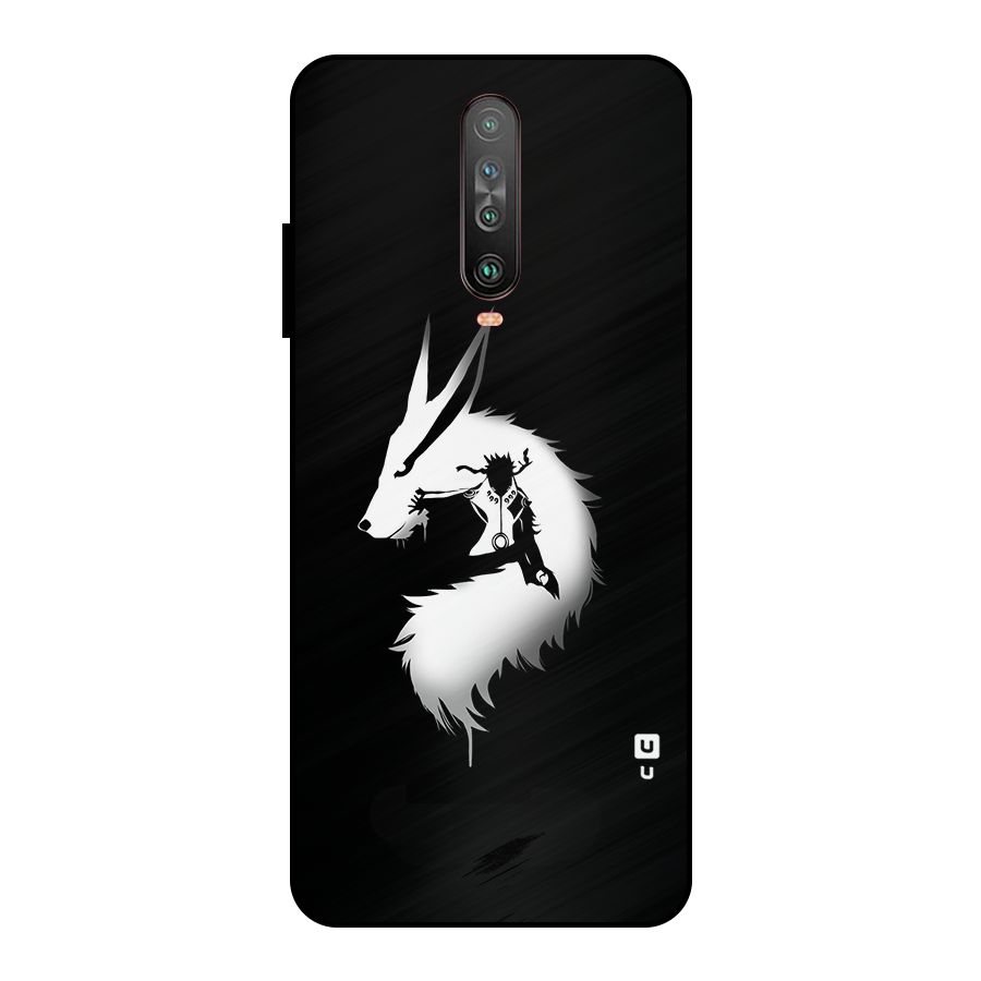 Naruto Kurama Mode Metal Back Case for Poco X2