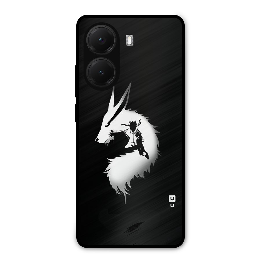 Naruto Kurama Mode Metal Back Case for Poco X7 Pro