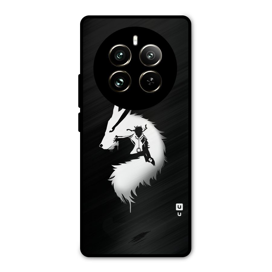 Naruto Kurama Mode Metal Back Case for Realme 12 Pro