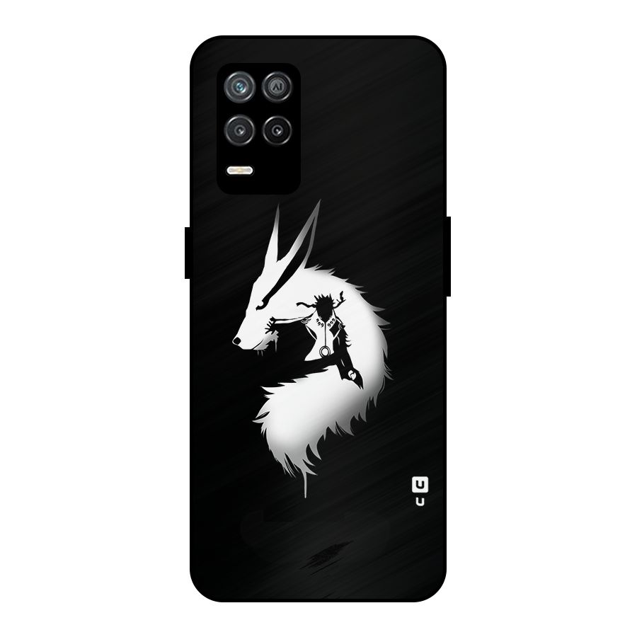 Naruto Kurama Mode Metal Back Case for Realme 8s 5G