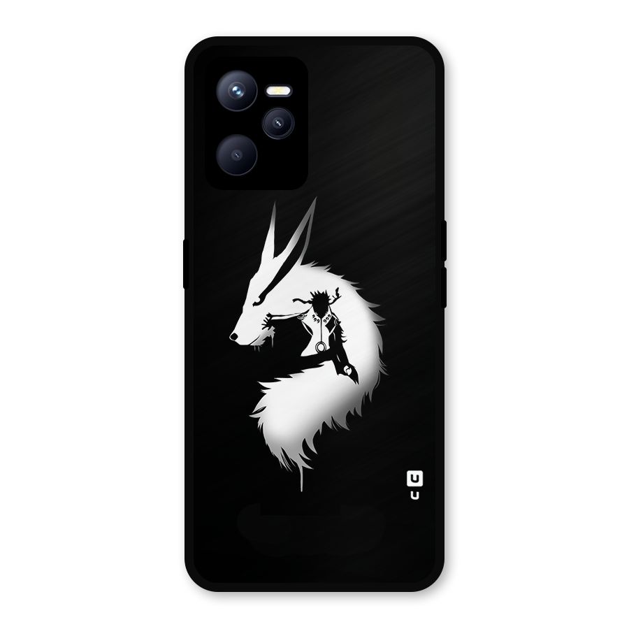 Naruto Kurama Mode Metal Back Case for Realme C35