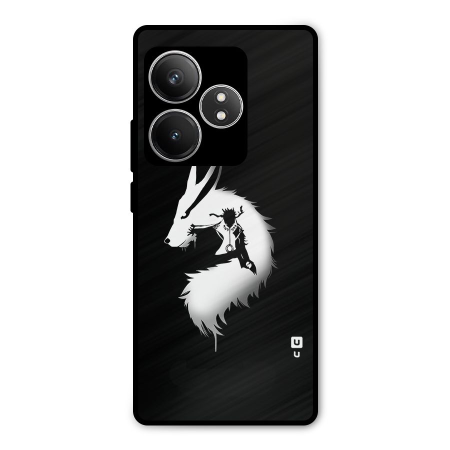 Naruto Kurama Mode Metal Back Case for Realme GT 6T